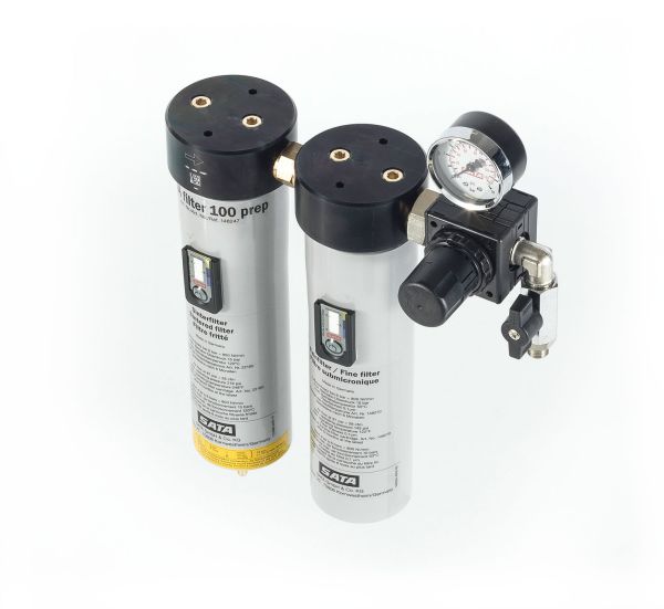SATA Filter 100 prep 2-stufiger Sinter/Feinfilter